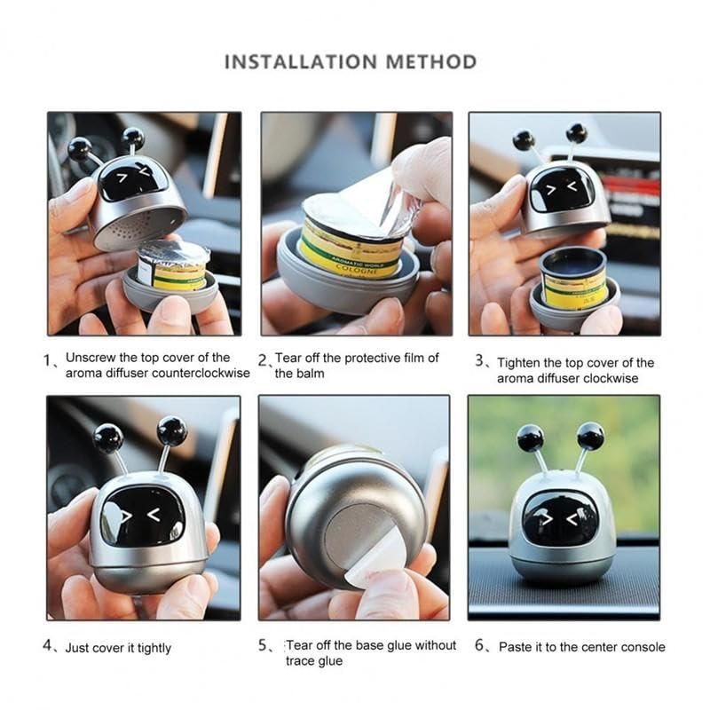 Robot Car Freshener 🚗🤖 | Long Lasting Fragrance 🌿