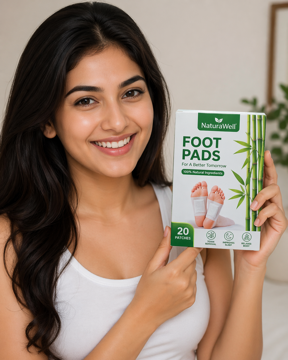 Foot Detox Pads 🦶✨ | 20 Patches (Pack of 1)